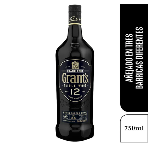 [058170] Whisky Grant's Triple Wood 12 Años 750Ml