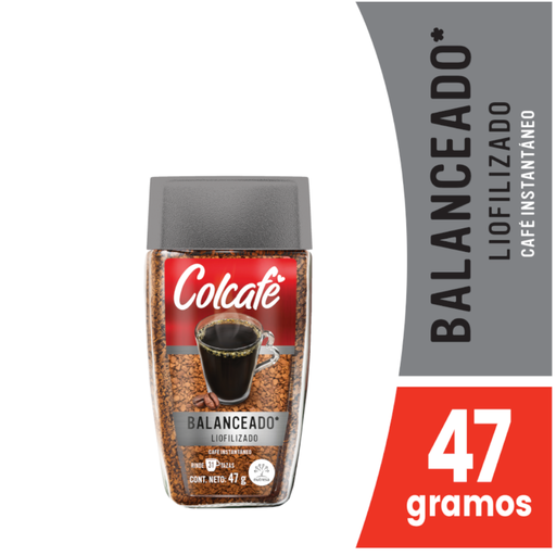 [058103] Cafe Colcafé Balanceado Liofilizado 47Gr