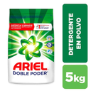 Detergente Polvo Ariel Doble  Poder 5Kg