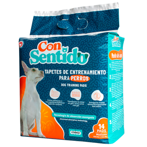 [058230] Tapetes De Entrenamiento Mediano Para Perros 14 Pads