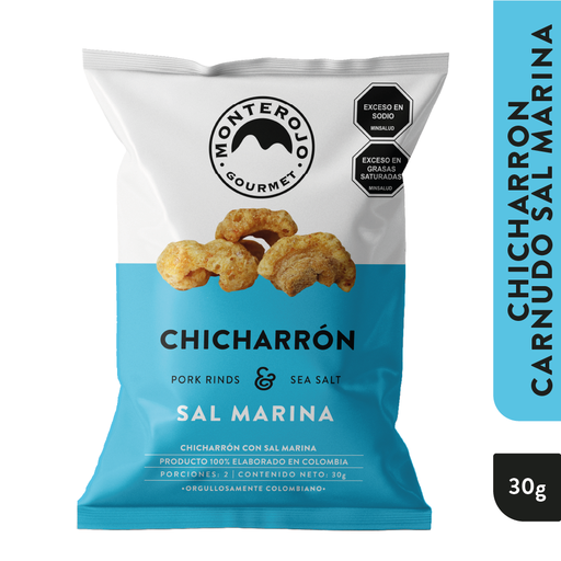 [058237] Chicharrón Sal Marina Monterojo Gourmet  30Gr