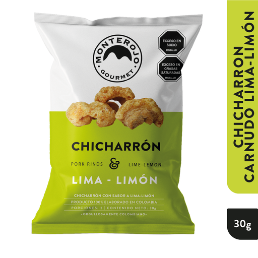 [058238] Chicharrón Lima Limón Gourmet  30Gr