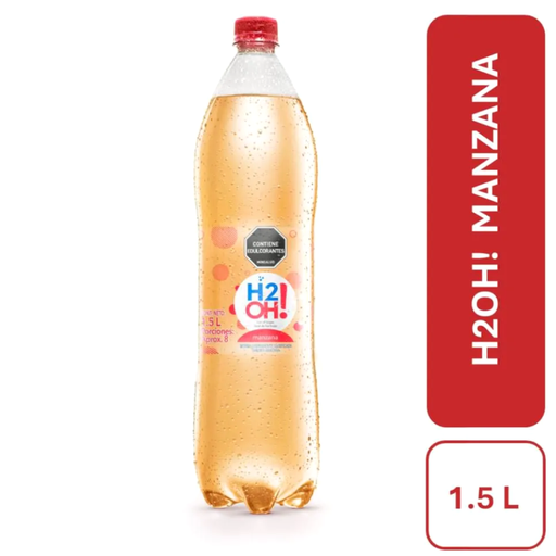 [058239] Agua H2O Manzana Pet 1.5L
