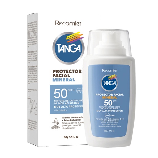 [058248] Protector Facial Mineral Tanga SPF50 60Ml