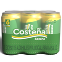 Cerveza Costeña Bacana Lata 6 Unidades 269Cc