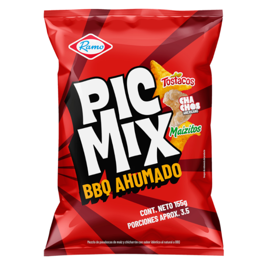 [058265] Pic Mix BBQ Ahumado Ramo 155Gr