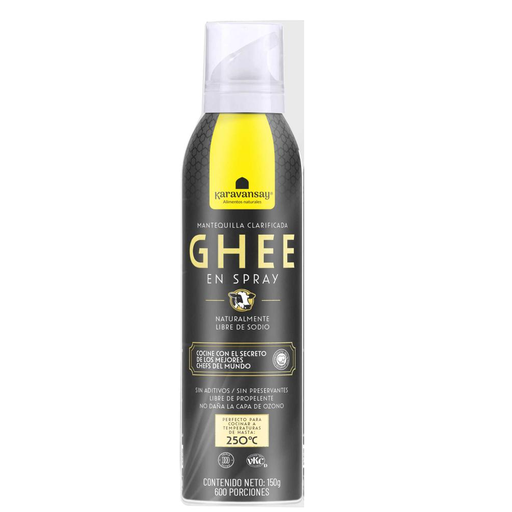 [058269] Mantequilla  Clarificada Ghee Karavansay Spray 150Gr