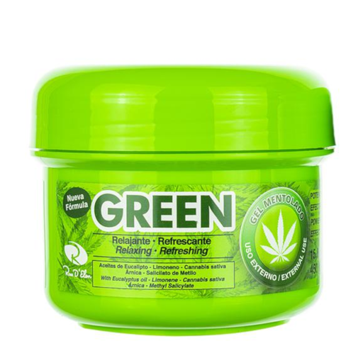 [058270] Gel Mentolado Green 450Gr
