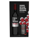 Vino  Tinto Las Moras Malbec 750Ml Gartis Sal Parrillera