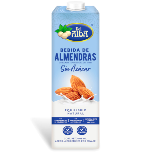 [058337] Bebida  Almendras Del Alba Sin Azúcar Tetrapak 946Ml