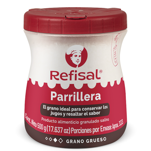 [058345] Sal Parrillera Refisal Barril 500Gr