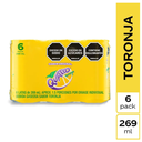 Quatro Toronja Sabor Original Lata 6 Unidades 269Ml