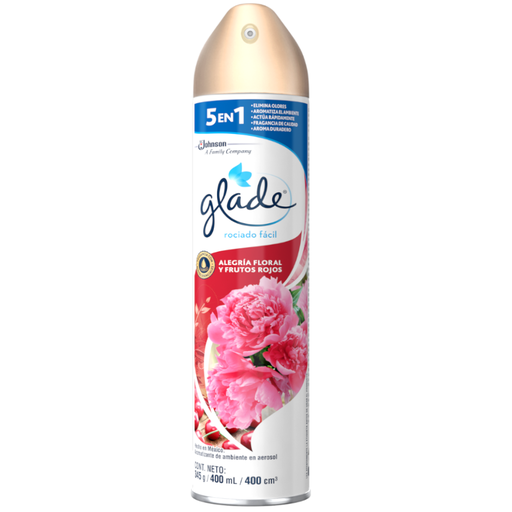 [048255] Ambientador Glade Frutos Rojos Spray 400Ml