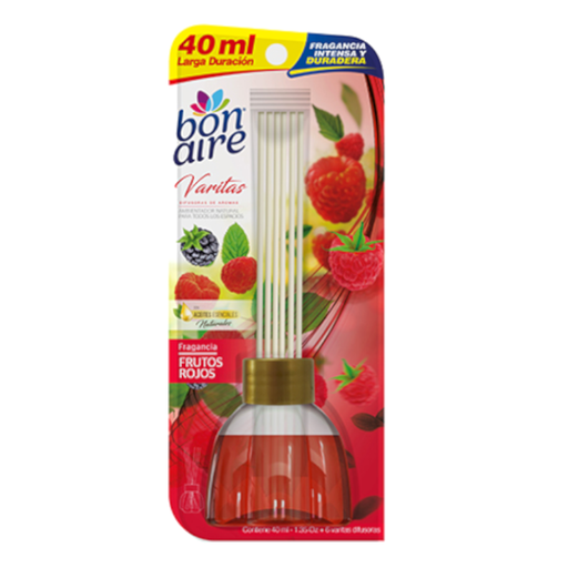[046936] Ambientador Bonaire Frutos Rojos Varitas 40Ml