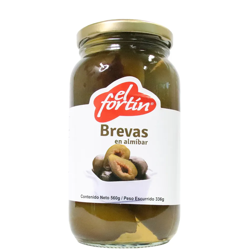 [023232] Brevas Almibar El Fortín 560Gr