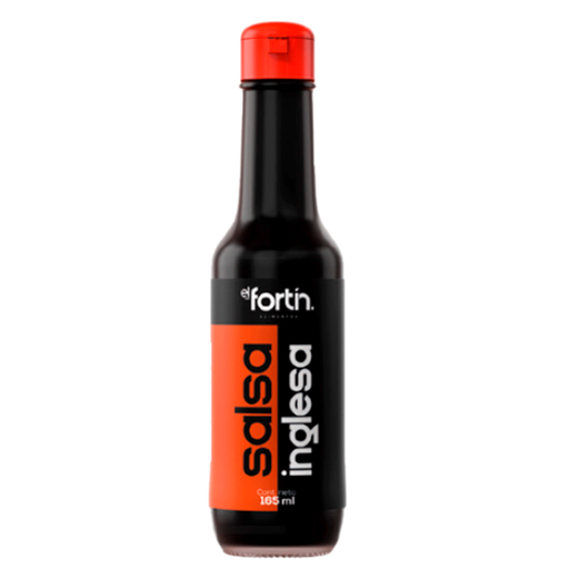 [023052] Salsa Inglesa El Fortín Frasco 165Ml