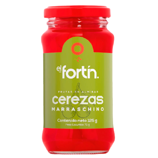 [016889] Cerezas Marraschino El Fortín En Almibar 125Gr