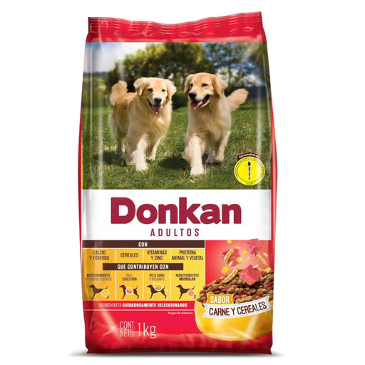 [010692] Donkan Carne Cereales Adultos 1Kg