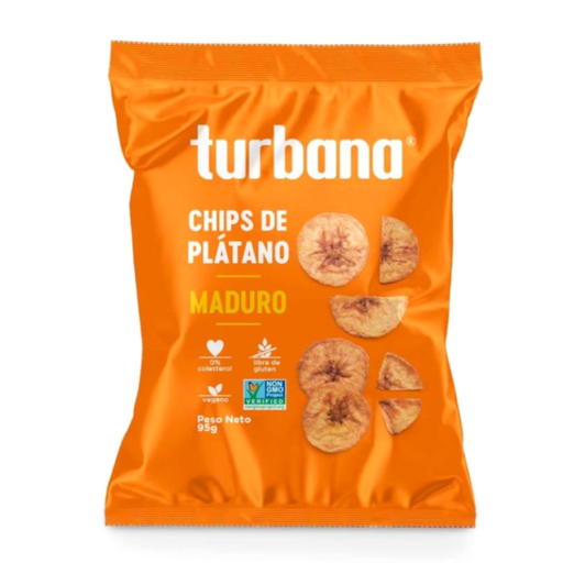 [008163] Plátano Maduro Chips Turbana 95Gr