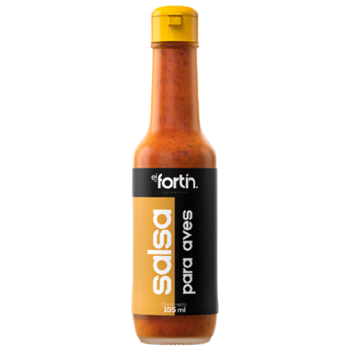 [001572] Salsa El Fortín Para Aves Frasco 165Ml