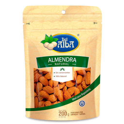 [058349] Almendra Natural Del Alba 200Gr