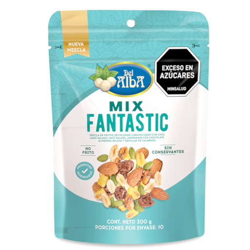 [058354] Mix Fantastic De Frutos Secos Doypack Del Alba 300Gr