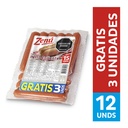 Salchicha Perro Caliente Zenú 480Gr Gratis 3 Unidades