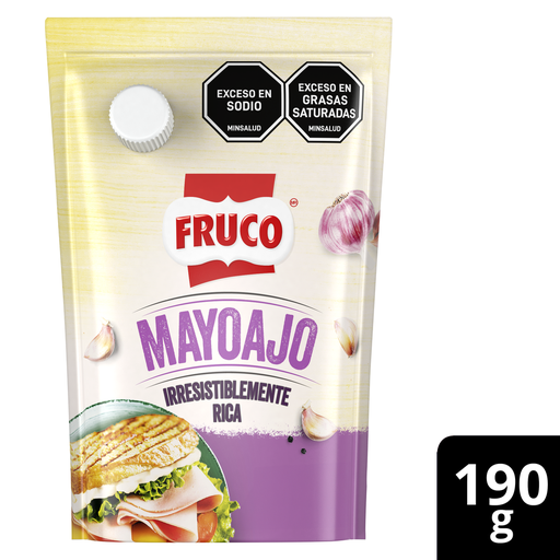 [058372] Mayo Ajo Fruco Doypack 190Gr