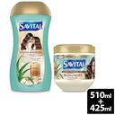 Shampoo Savital Sérum De Aminoácidos Y Sábila 510Ml + Tratamiento 425Ml