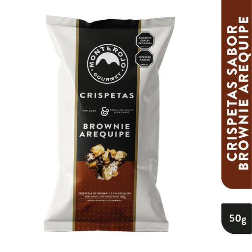 [058388] Crispetas Sabor Brownie Arequipe Monterojo 50Gr