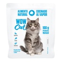 Alimento Para  Gatos Salmón Pollo Y Ternera Wow Cat 100Gr