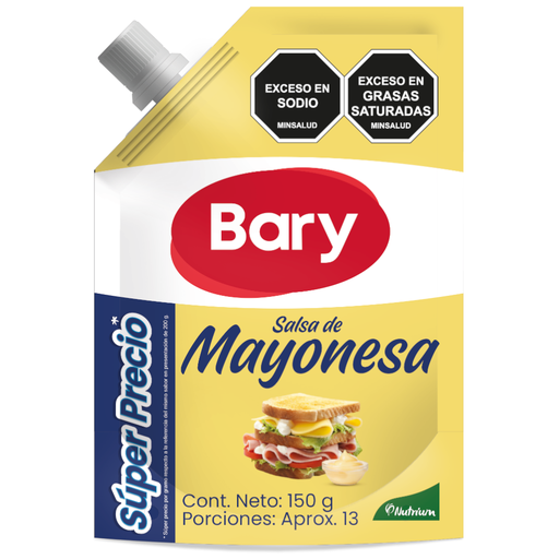 [058402] Mayonesa Bary Doypak 150Gr