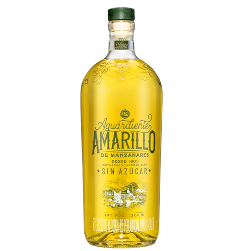 [058408] Aguardiente Amarillo De Manzanares Sin Azúcar  1500Ml