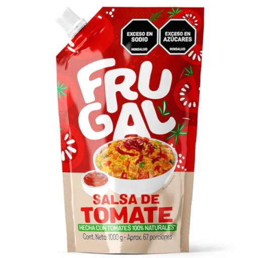 [058433] Salsa De Tomate Frugal Doypak 1000Gr
