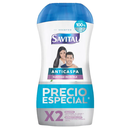 Shampoo Savital Anticaspa Te Verde Y Seda Liquida 510Ml + Acondicionador 510Ml