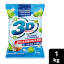 Detergente En Polvo 3D Multiusos Bicarbonato Eucalipto + Aloe Vera 1Kg