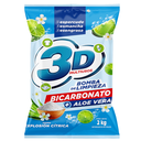 Detergente En Polvo 3D Multiusos Bicarbonato Eucalipto + Aloe Vera 2Kg