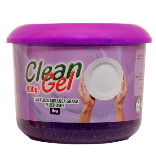 [058469] Lavaloza Clean Gel Uva Multiusos 800Gr