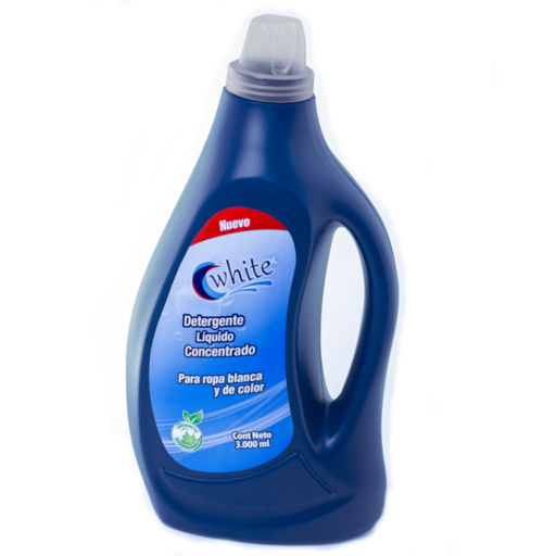 [058498] Detergente Liquido White Concentrado 3000Ml