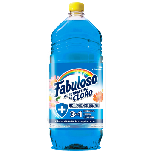 [058534] Limpiador Líquido Fabuloso Alternativa Al Cloro 3en1 2L