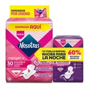 Toallas Higienicas Nosotras Invisible Rapigel-V 30Unidades + 4 Toallas Nocturnas