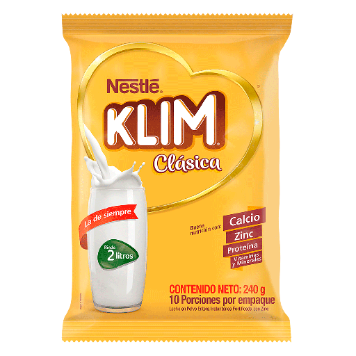 [058548] Leche Klim Clásica Bolsa 240Gr
