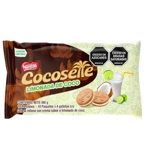 [058550] Galleta Cocosette Limonada De Coco 10 Unidades 360Gr