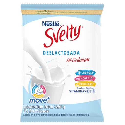 [058551] Leche En Polvo Svelty Deslactosada 390Gr