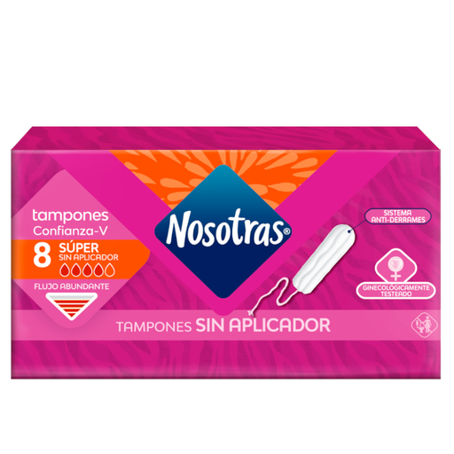[058598] Tampones  Nosotras Digital Súper 8 Unidades