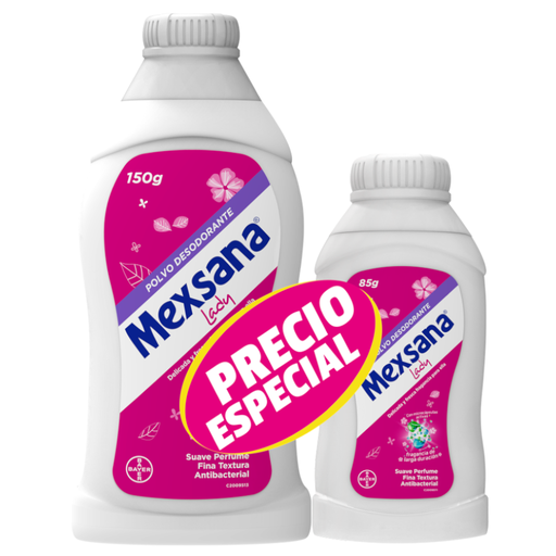 [058609] Talco Mexsana Lady 150Gr + Talco Lady 85Gr
