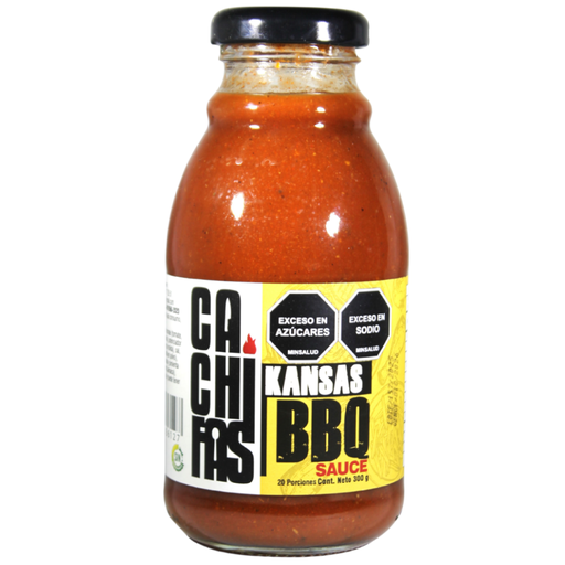[058668] Salsa Kansas Bbq Cachifas  300Gr