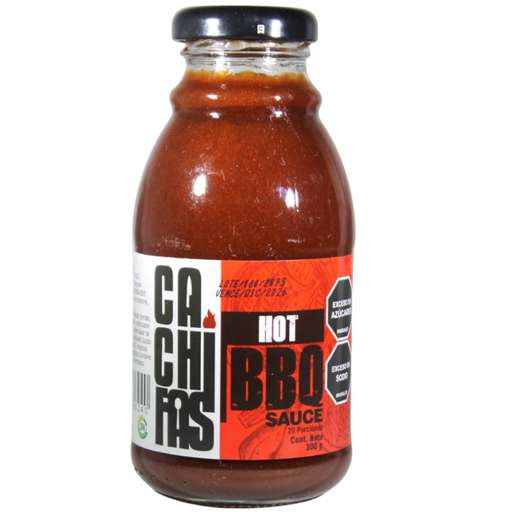 [058669] Salsa Bbq Hot Cachifas  300Gr