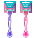 Máquina Depilar Venus Suave Aloe Vera Colores Surtidos 1 Unidad