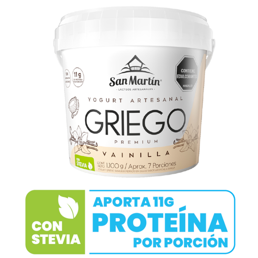 [058649] Yogurt Griego Vainilla San Martín 1100Gr